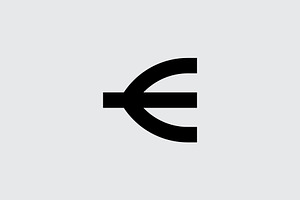 Unique Letter E Logo