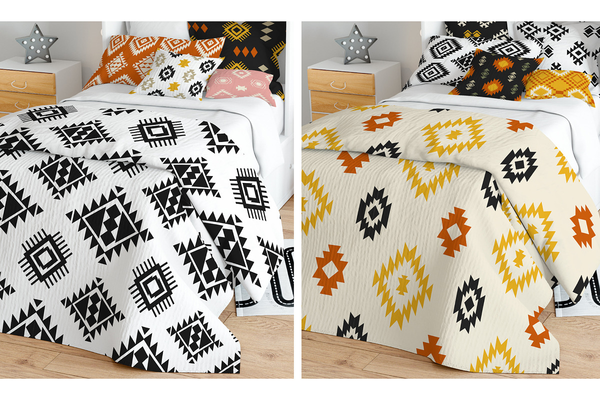 30 Aztec Southwestern Patterns Pack, a Pattern Graphic by Katrinelly (Photo 3 of 15)