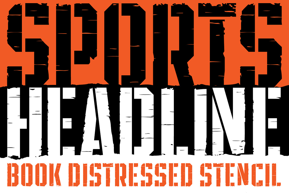 SPORTS HEADLINE FONT BUNDLE preview 8