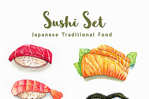 Sushi Set 01