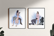 Pin Up Girls, a Person Illustration by Croisy (Thumbnail 3 of 4)