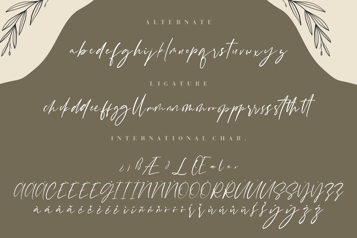 Juliette Handwritten Script, a Script Font by Creatype Studio (Photo 8 of 9)
