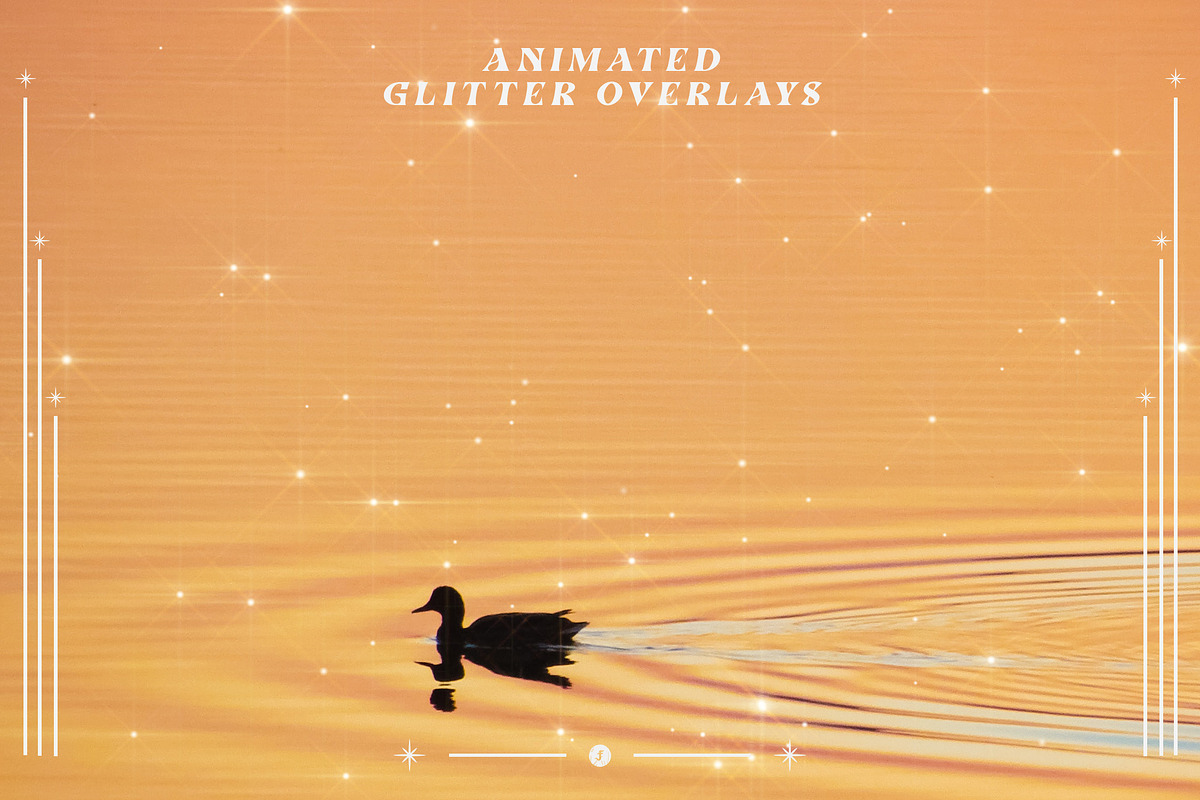 Animated Glitter Overlays, a Texture Graphic by Freezerondigital (Photo 9 of 10)