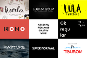 40 Fonts for $29 Hurry!!!, a Font by Noe Araujo (Thumbnail 3 of 4)