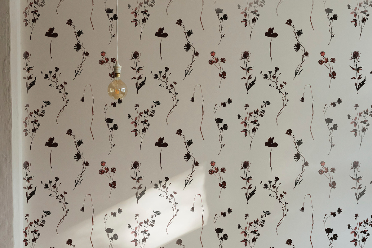 Vintage Ink- Flowers & Backgrounds, a Decorative Illustration by Les Frolova (Photo 4 of 15)