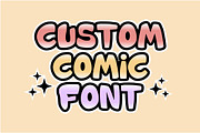 Boy Friend - Cartoon Font Types, a Font by KiddoGlyphs Studio (Thumbnail 3 of 3)