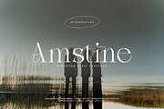Amstine | Modern Serif, a Serif Font by Pentagonistudio (Thumbnail 1 of 10)
