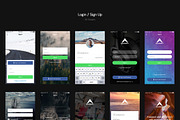 Mountify Mobile UI Kit, an UI Kit Template by hoangpts (Thumbnail 4 of 8)