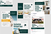 Real Estate Feed Instagram Post, a Social Media Template by SquidPixey (Thumbnail 3 of 6)