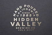 Vintage Logo Templates (+2 Fonts), a Branding & Logo Template by RyanBowlesDesign (Thumbnail 5 of 10)