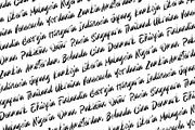 Gattergone Rough Brush Font, a Handwritten Font by RantautypeStudio (Thumbnail 11 of 15)