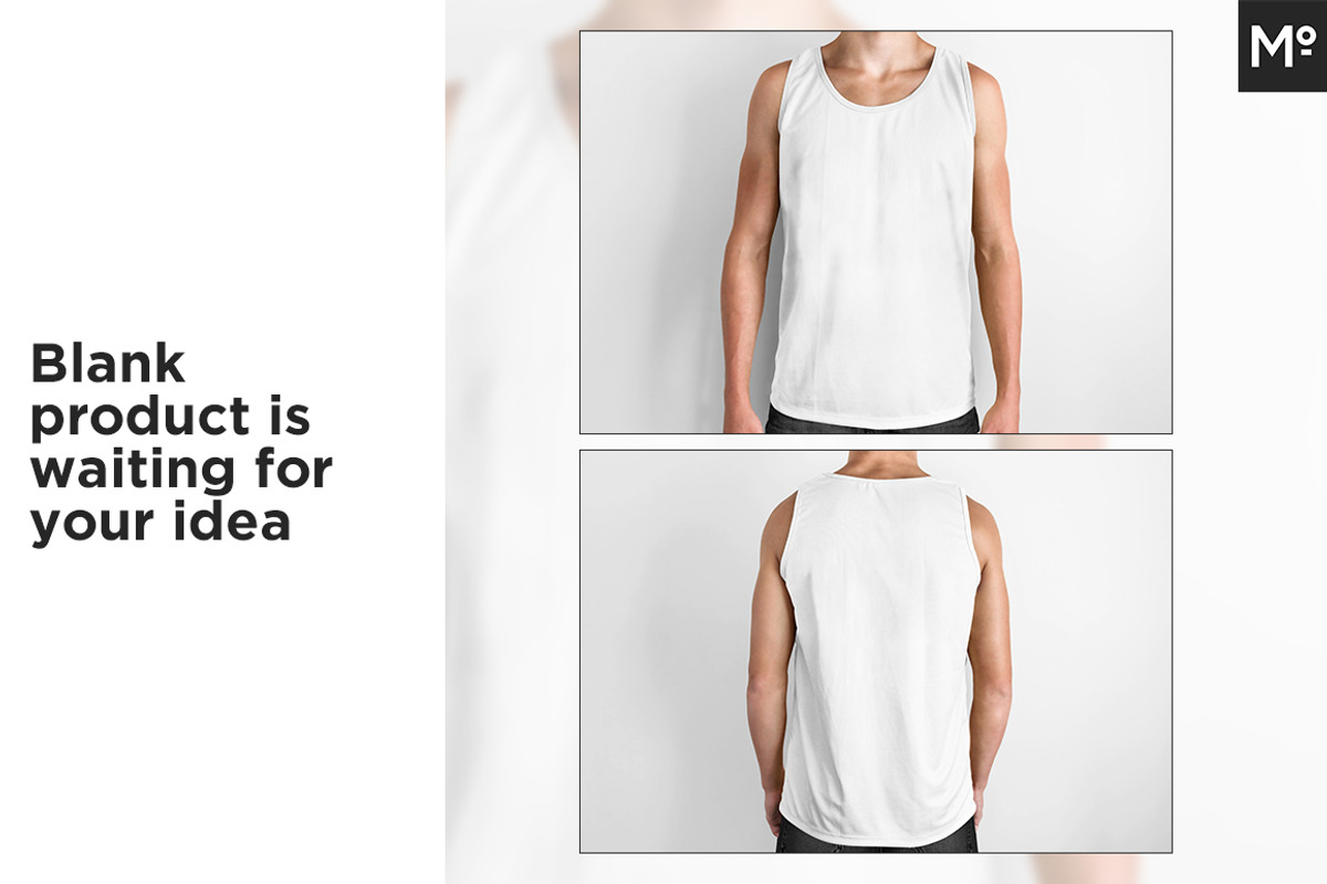 Tank Jersey Mock-up, a Product Mockup by Mocca Mockups Store (Photo 2 of 5)