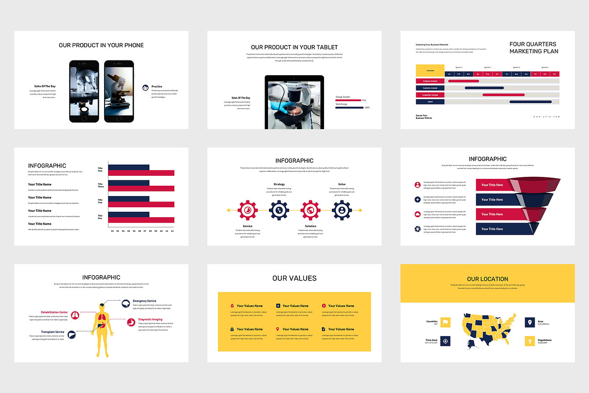 Utio : Science PowerPoint, a Presentation Template by Punkl Camp (Photo 4 of 9)