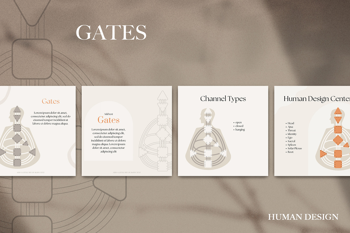 Human Design Instagram Template, a Social Media Template by Backyard Rose (Photo 10 of 28)