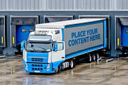 Truck Trailer Mockup Bundle #1, a Mockup by vraiana (Thumbnail 14 of 26)