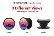 Popsocket Mockup, a Merchandise Mockup by Brent Galloway (Thumbnail 2 of 5)