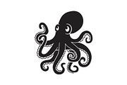Simple Octopus SVG, an Object Graphic by PinkHouseCollection (Thumbnail 2 of 3)
