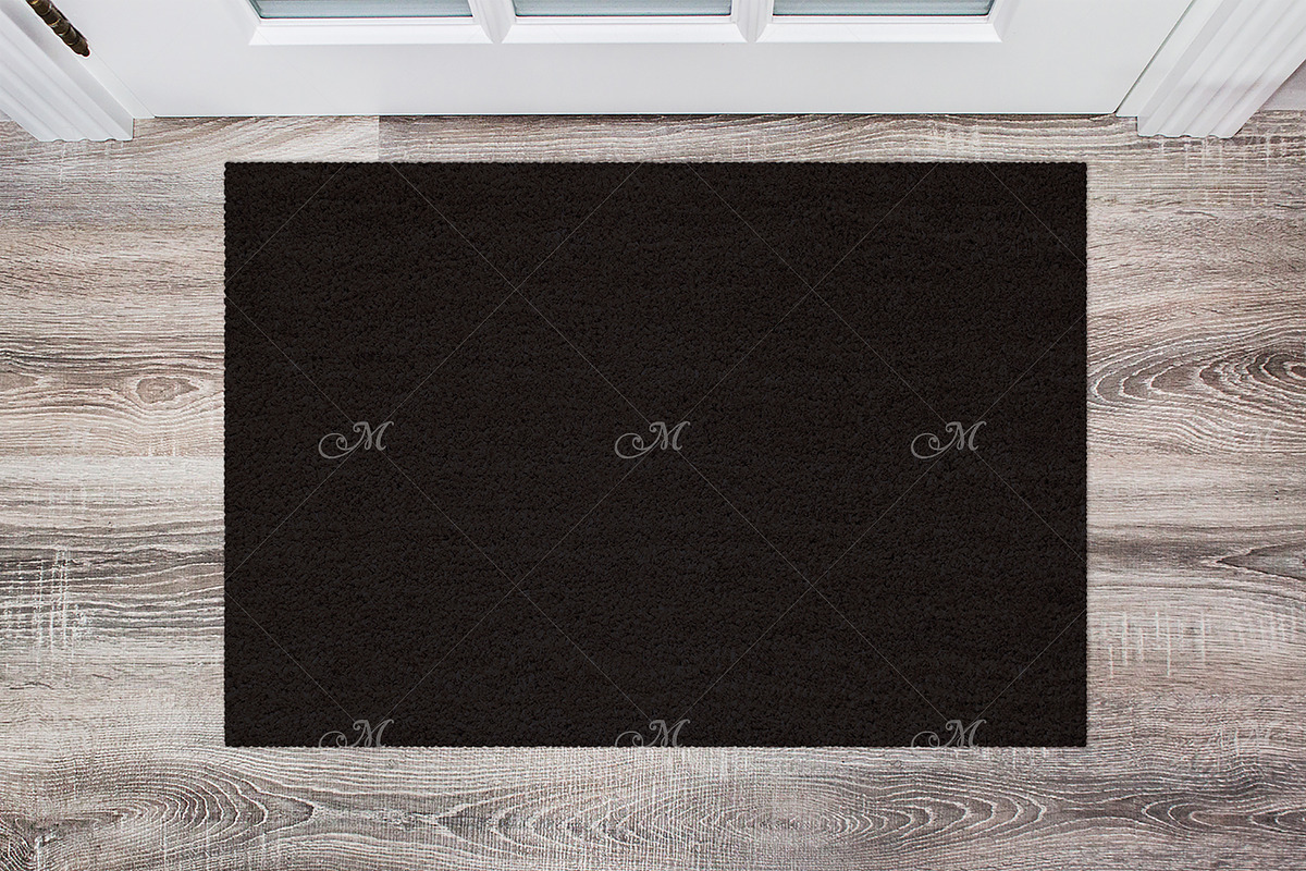 Black Doormat Mockup PSD, JPEG, a Household Mockup by Maddy's Art & Mockups (Photo 2 of 2)