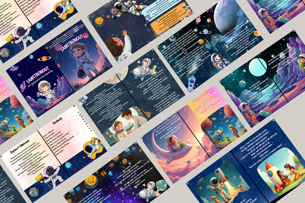 Children’s Book Template, a Card Template by MDHouse12 (Photo 3 of 8)