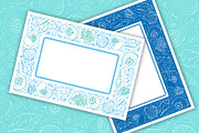 Sea shells patterns set, a Decorative Illustration by Vector beauty (Thumbnail 5 of 7)