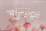 Kimony Display Font, a Font by madeDeduk (Thumbnail 1 of 10)