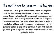 Becristica Blackletter Font, a Blackletter Font by Becris (Thumbnail 5 of 6)
