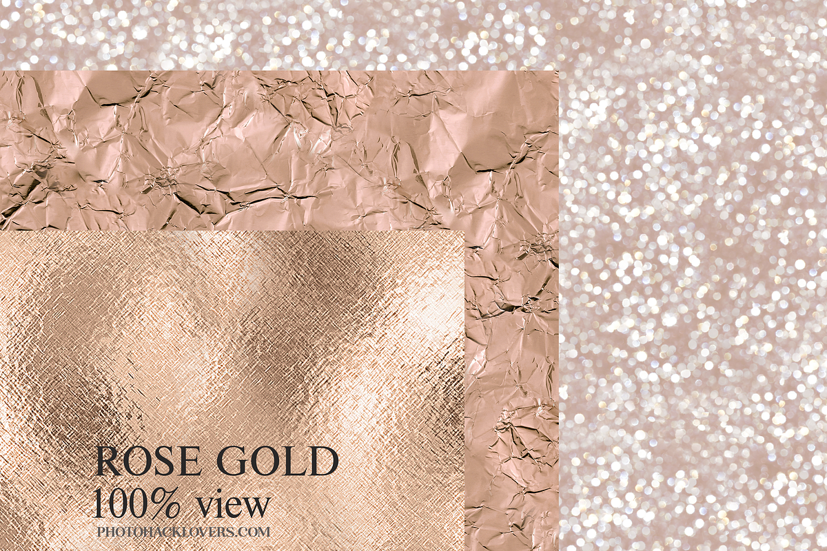 20 Seamless Rose Gold Textures, a Texture Graphic by Photohacklovers (Photo 3 of 5)