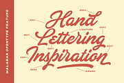 The Malabar Script, a Script Font by Letterhend Studio (Thumbnail 3 of 9)