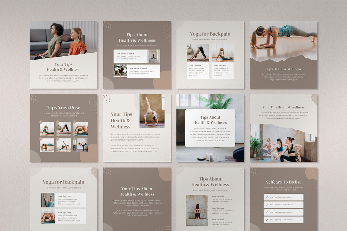 Yoga Instagram Template, a Social Media Template by Vulpixels.studio (Photo 9 of 11)