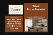 Maglin Elegant Serif Font, a Serif Font by Perfectype (Thumbnail 5 of 8)