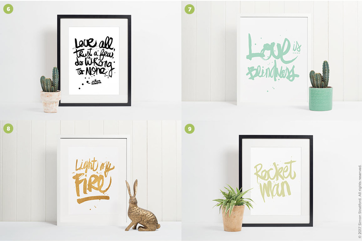 Frame mockup, a Print Template by Itsmesimon (Photo 4 of 7)