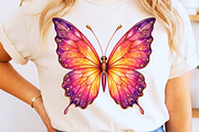 Glitter Butterfly Clipart PNG Bundle, an Animal Illustration by Ink Gallery (Thumbnail 12 of 13)