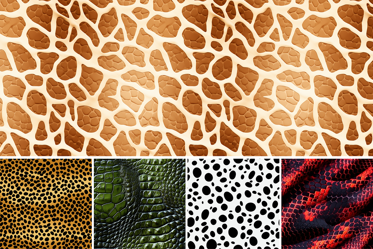 Animal Skin Seamless Patterns, a Pattern Graphic by Digidz (Photo 3 of 3)