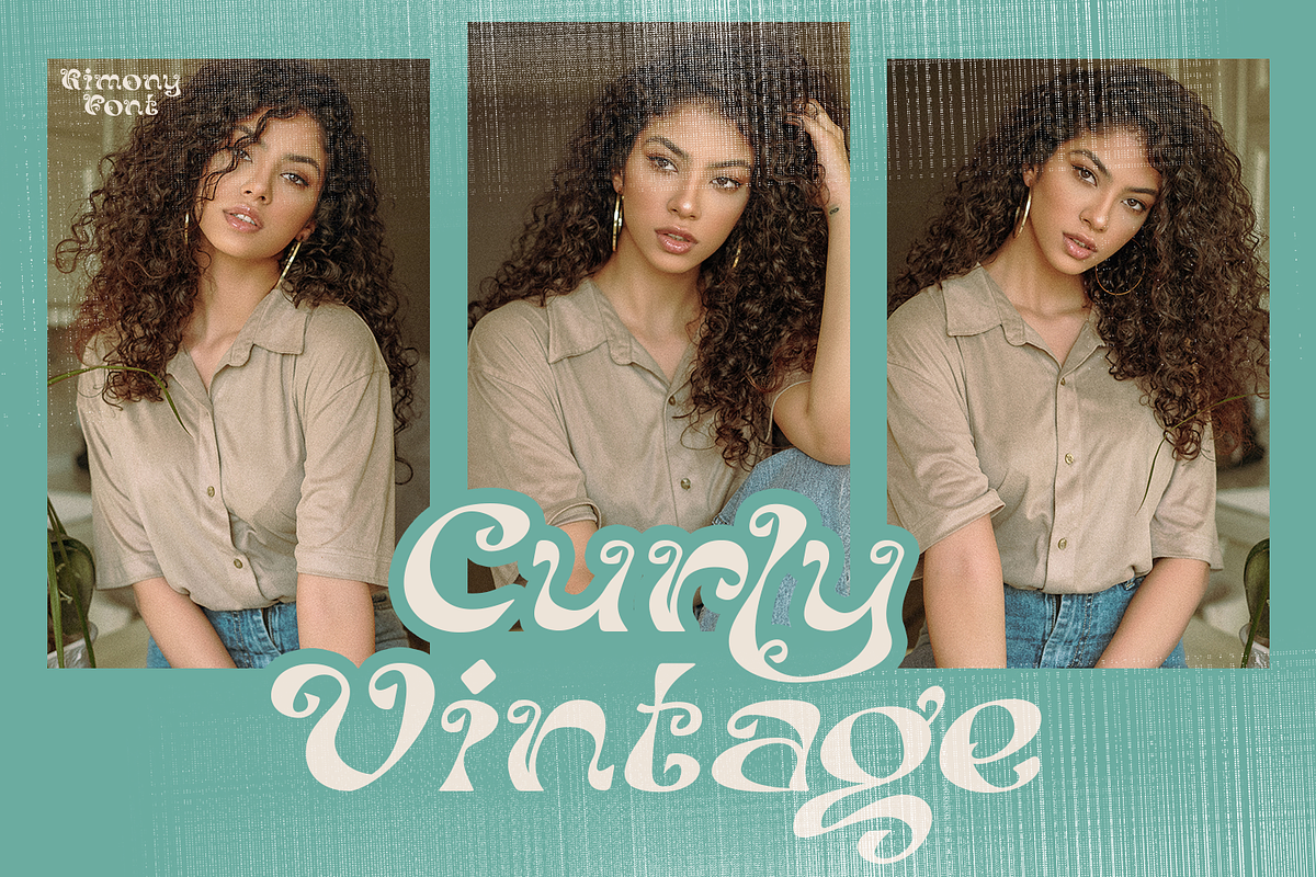 Kimony Display Font, a Font by madeDeduk (Photo 3 of 10)