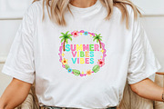 Summer Vibes PNG Colorful Summer Png, an Illustration by DreamArtGraphic (Thumbnail 2 of 4)