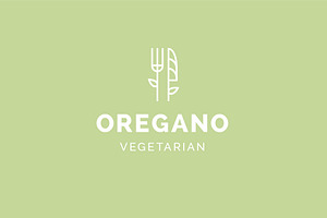 Healthy Food Logo Template