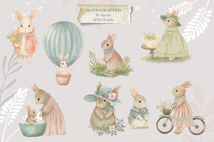 Announcement Clipart Baby Shower Set, an Animal Illustration by AlenaVlasko stock Market