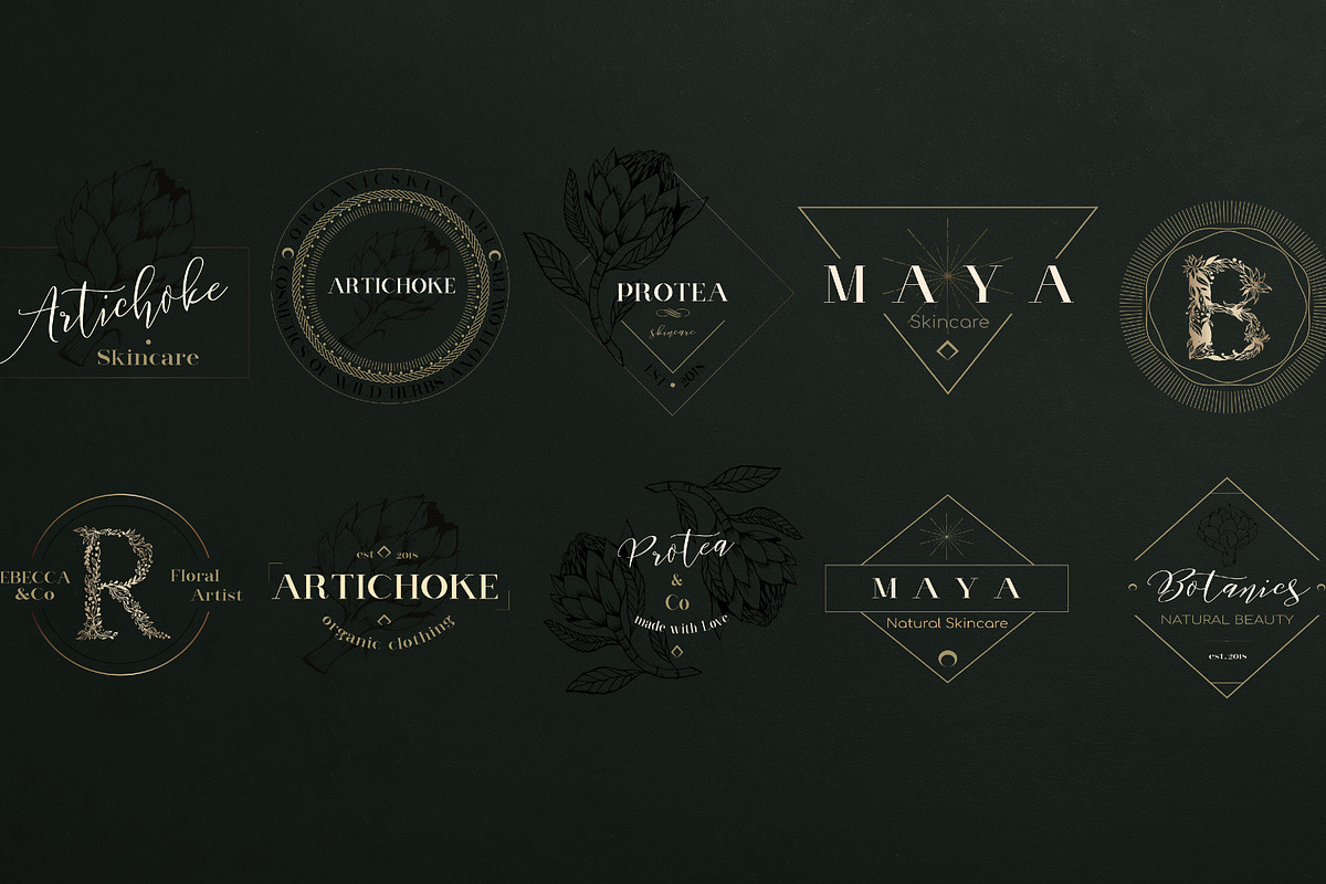 Natural Botanicals-Branding Kit, a Branding & Logo Template by Natalia Tugova (Photo 6 of 10)