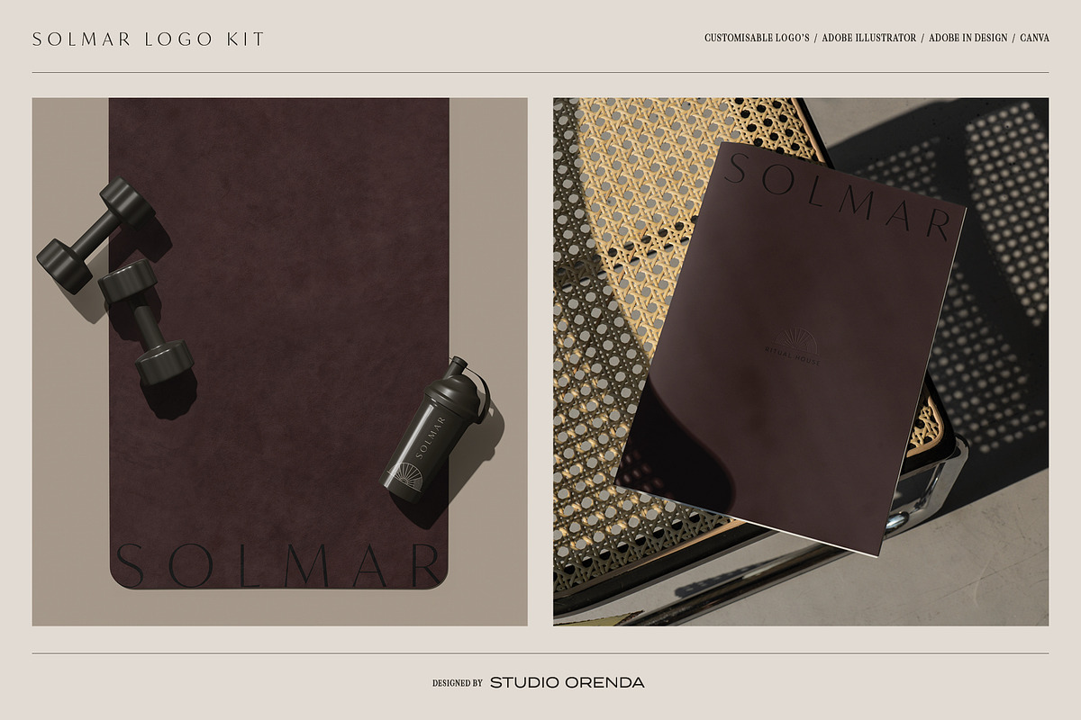 SOLMAR LOGO KIT, a Branding & Logo Template by studio.orenda (Photo 5 of 8)