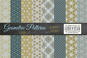 Blue & Green Pattern Collection 