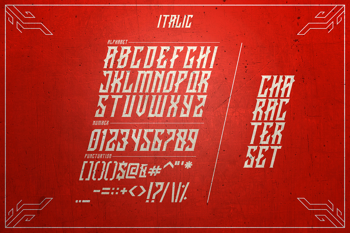 GRVS - Crawler Font preview 7