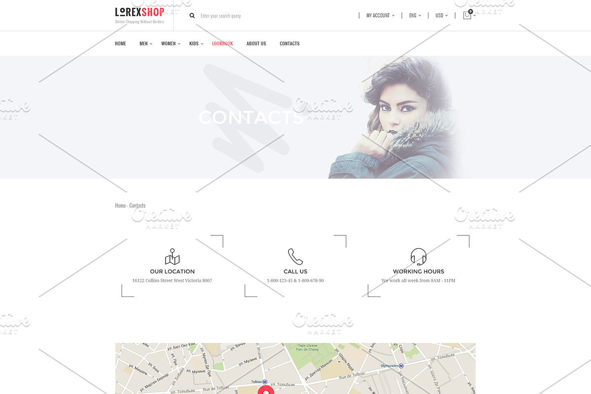 LOREX - E-commerce PSD Templates, a Websites & App Template by ArtStyles (Photo 17 of 26)