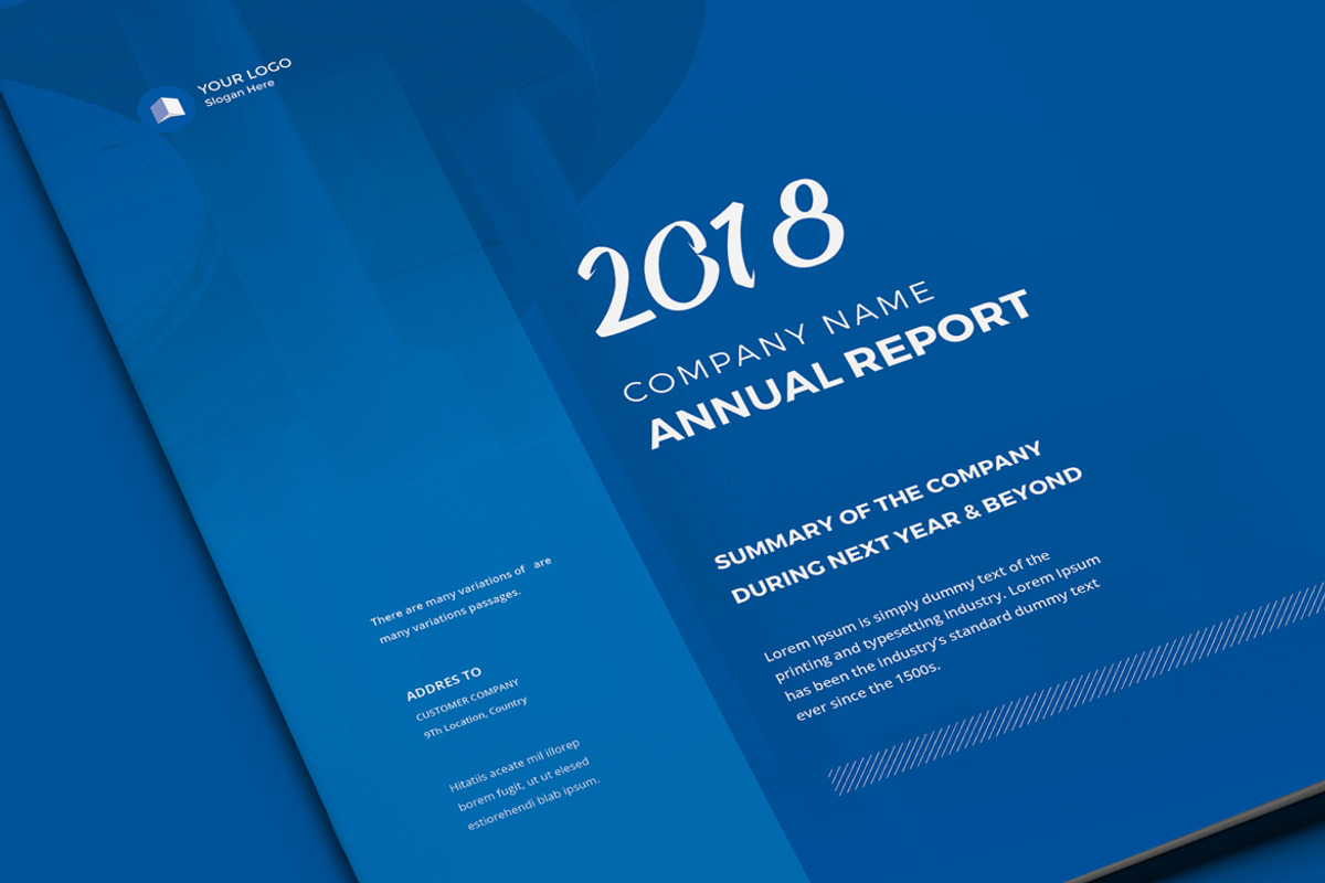 Annual Report, a Brochure Template by Pro-Gh (Photo 1 of 14)