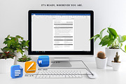 Physician Resume Template, CV, a Resume Template by Career Canvas (Thumbnail 9 of 11)