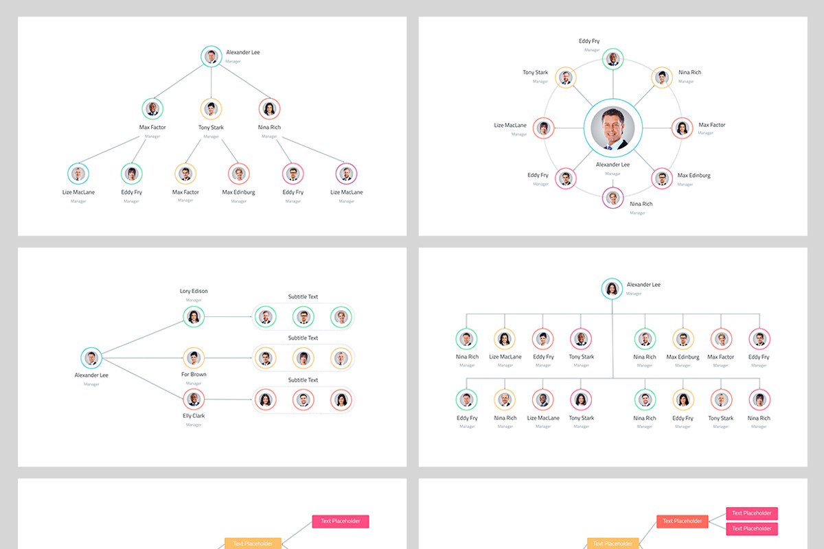 Organizational Chart for PowerPoint, a Presentation Template by HiSlide.io (Photo 4 of 6)