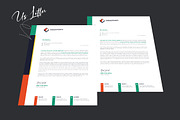 Modern Letterhead, a Stationery Template by iDoodle Studio (Thumbnail 2 of 4)