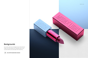 Lipstick Mockup Set