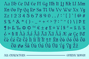Gunday Rough, a Serif Font by Craft Supply Co. (Thumbnail 8 of 8)