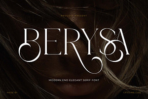 Berysa Medern End Eleganc Serif