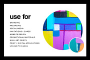 Colour POP Abstract Backgrounds, a Texture Graphic by Carla Fern Designs (Thumbnail 6 of 11)